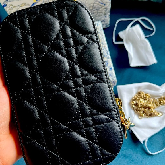 LADY DIOR PHONE HOLDER - Picture 1 of 12
